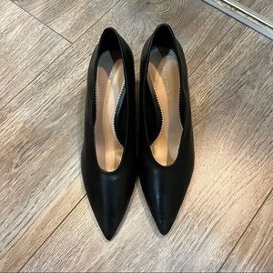 Zara Pleather Heels